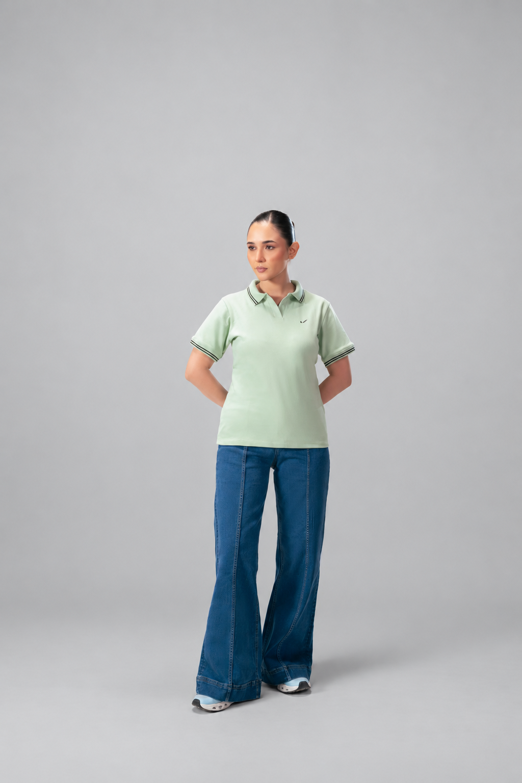 FINE-KNIT SIGANTURE POLO