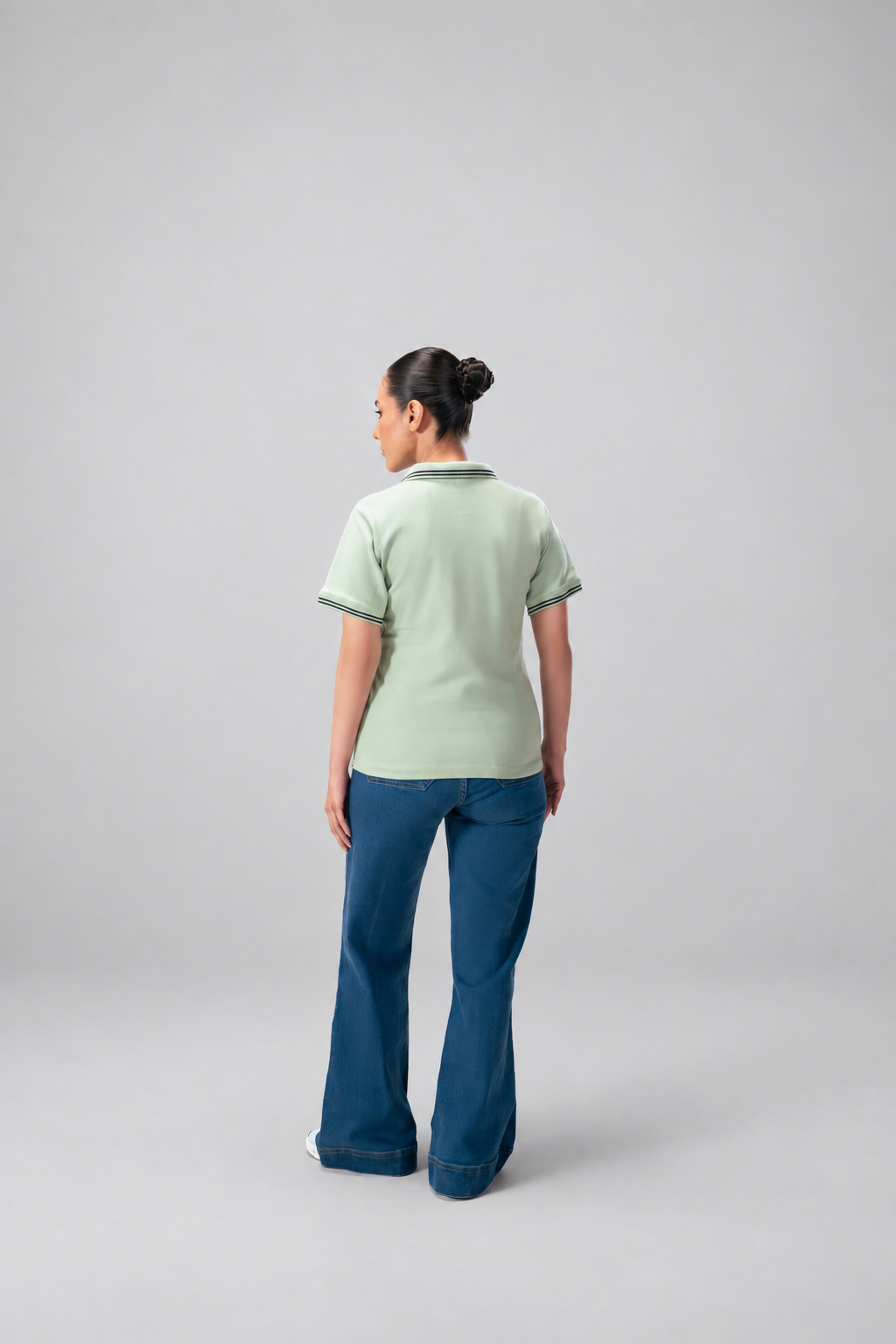FINE-KNIT SIGANTURE POLO