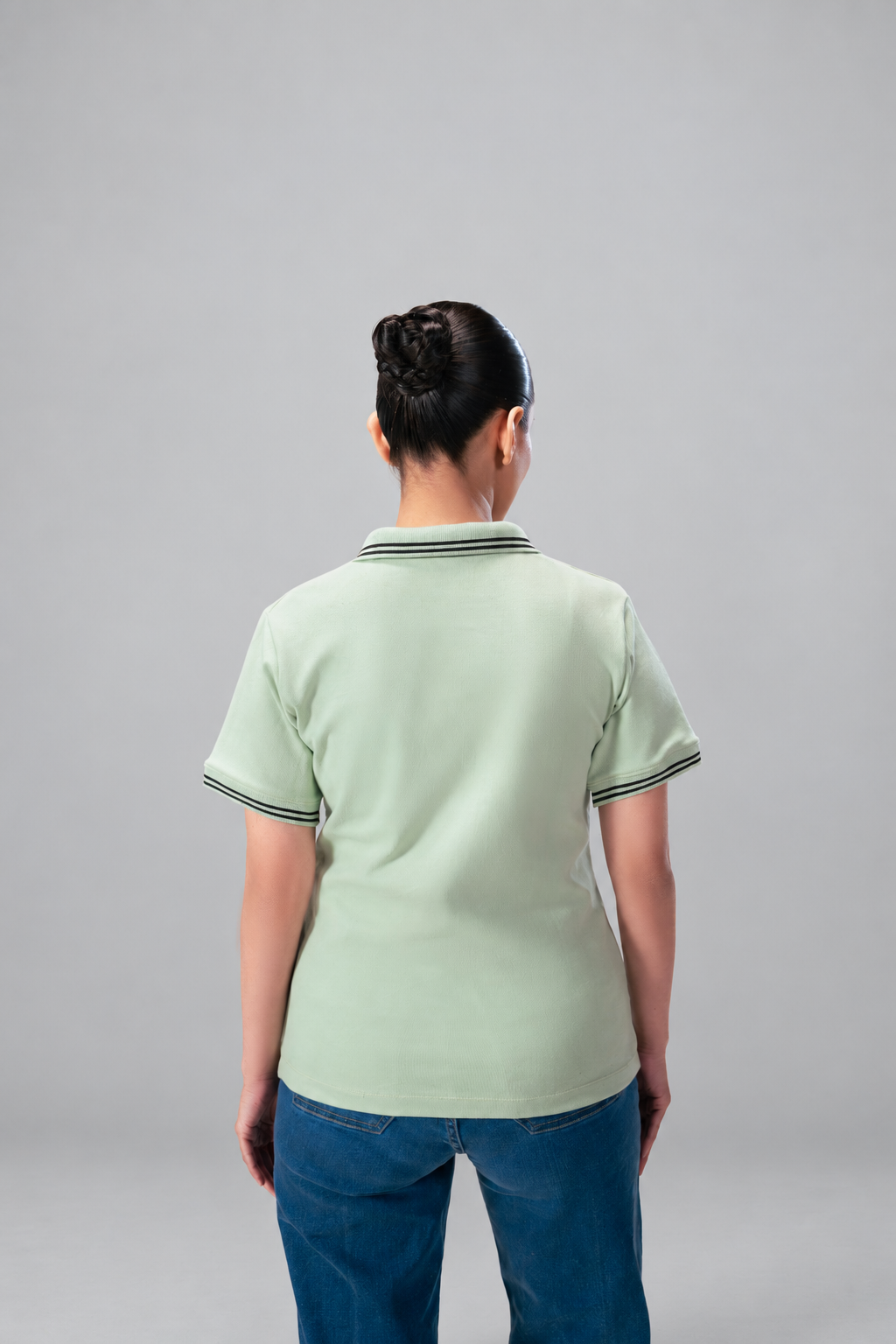 FINE-KNIT SIGANTURE POLO