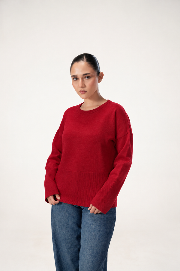 Stay Cozy Knitted Sweater