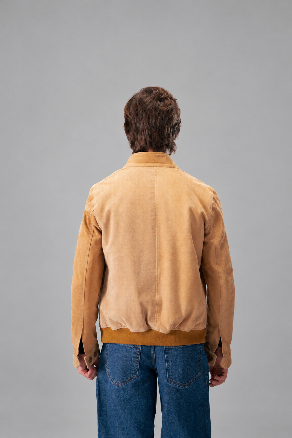 Luxury Suede Leather Jacket
