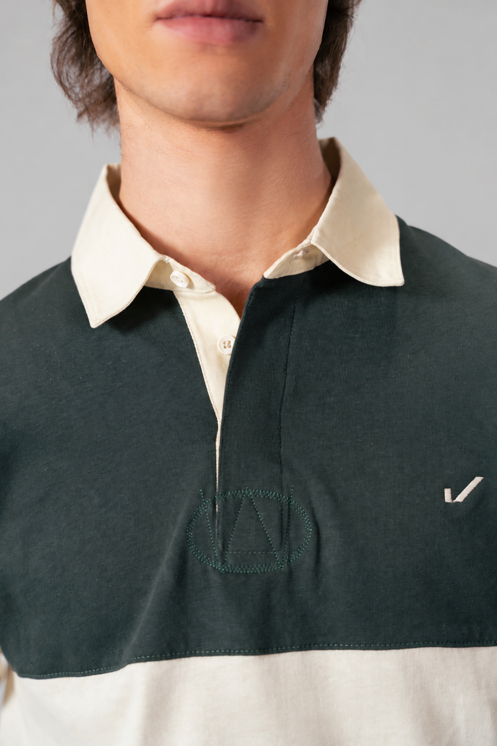 Stripe Rugby Polo