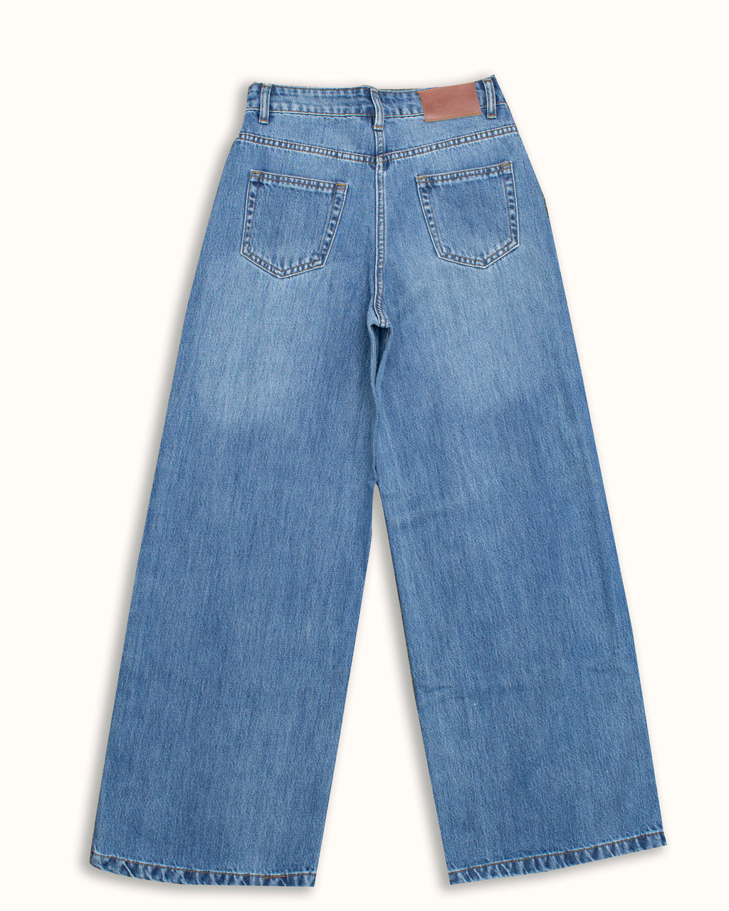 Wide Leg High-Rise Jeans
