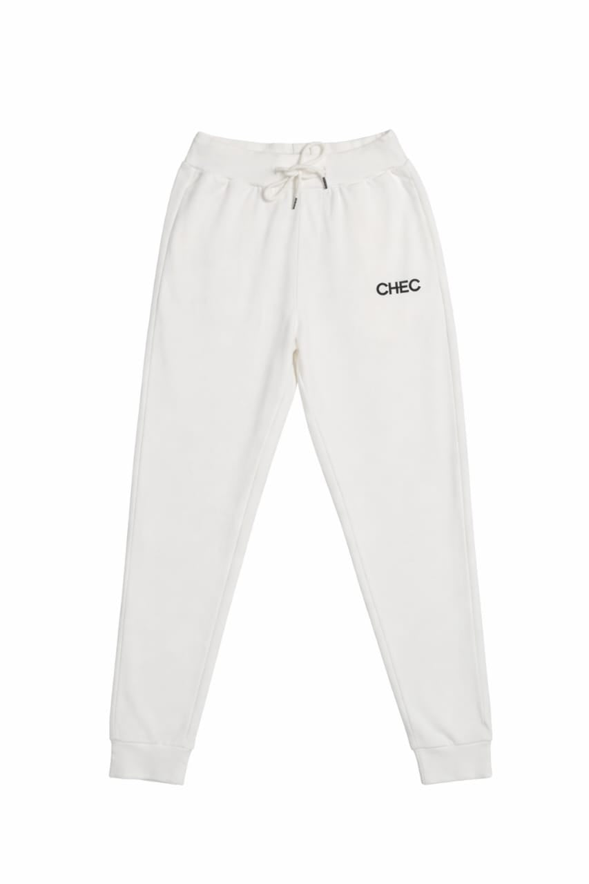 LOUNGE WEAR BOTTOM WHITE FLATLAY Marshmallow