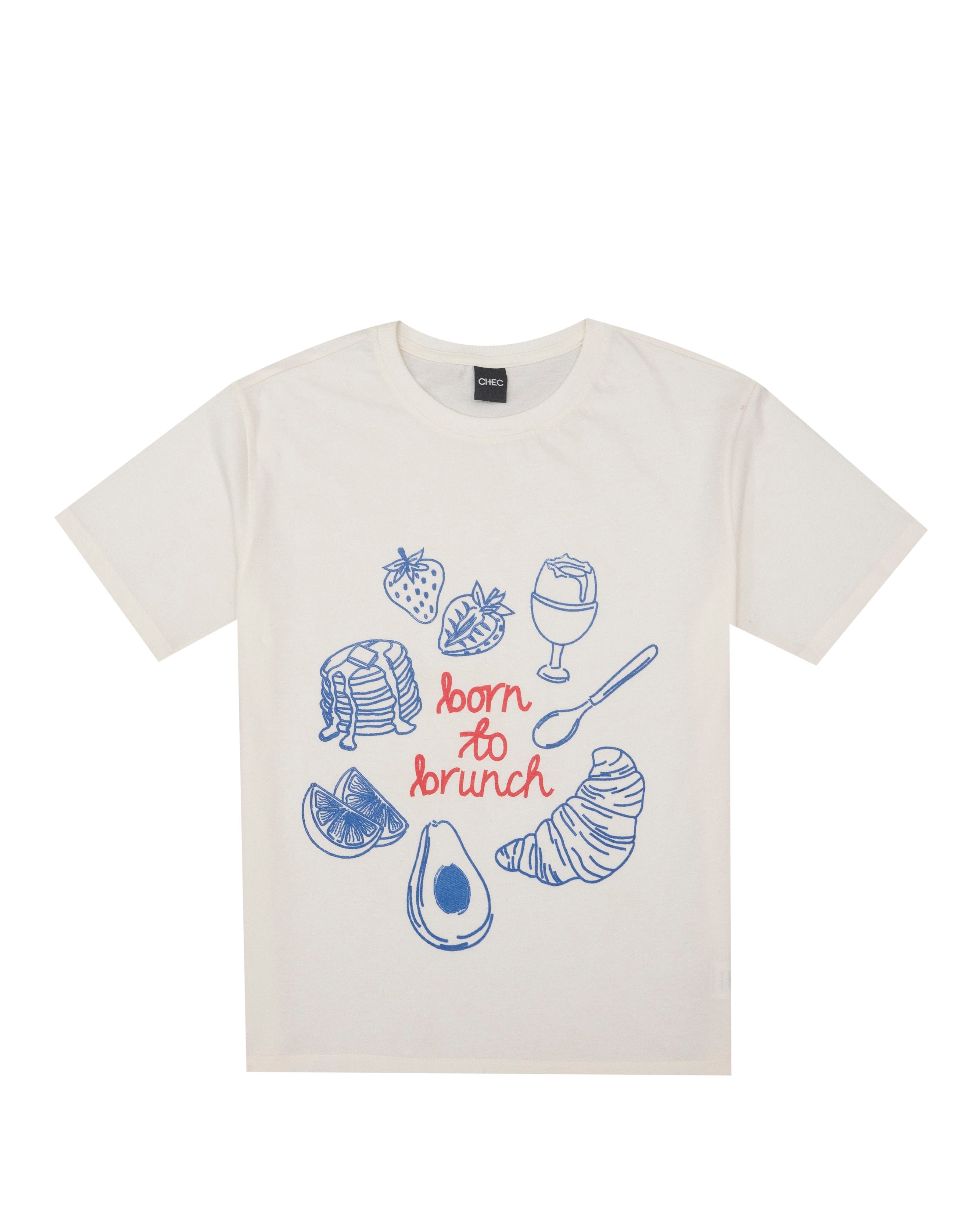 Born To Brunch Graphic T-shirt.