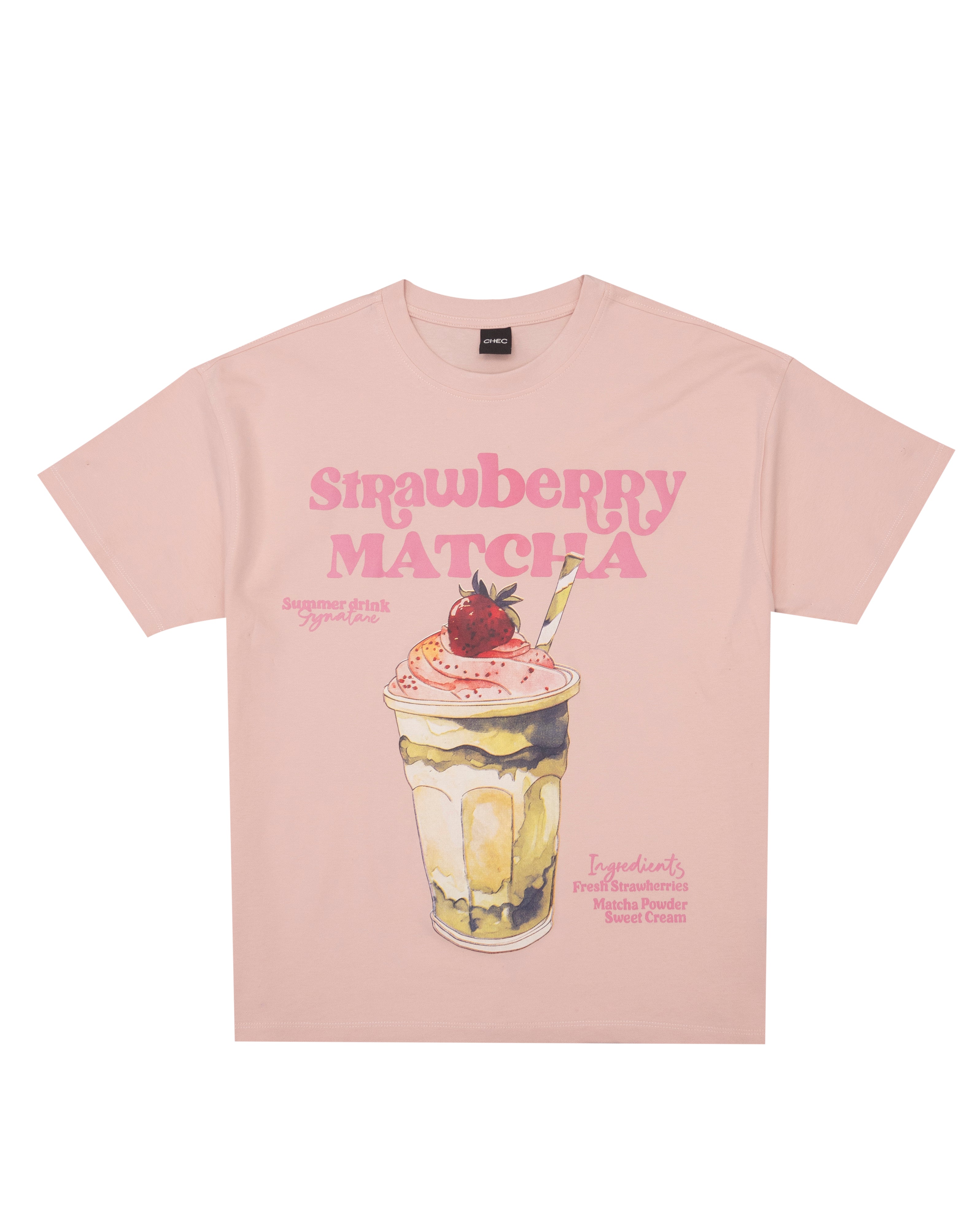 Matcha Mood Graphic T-shirt.