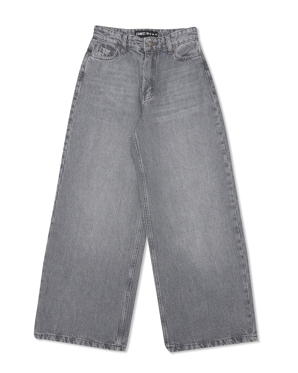 Wide Leg High Rise Jeans