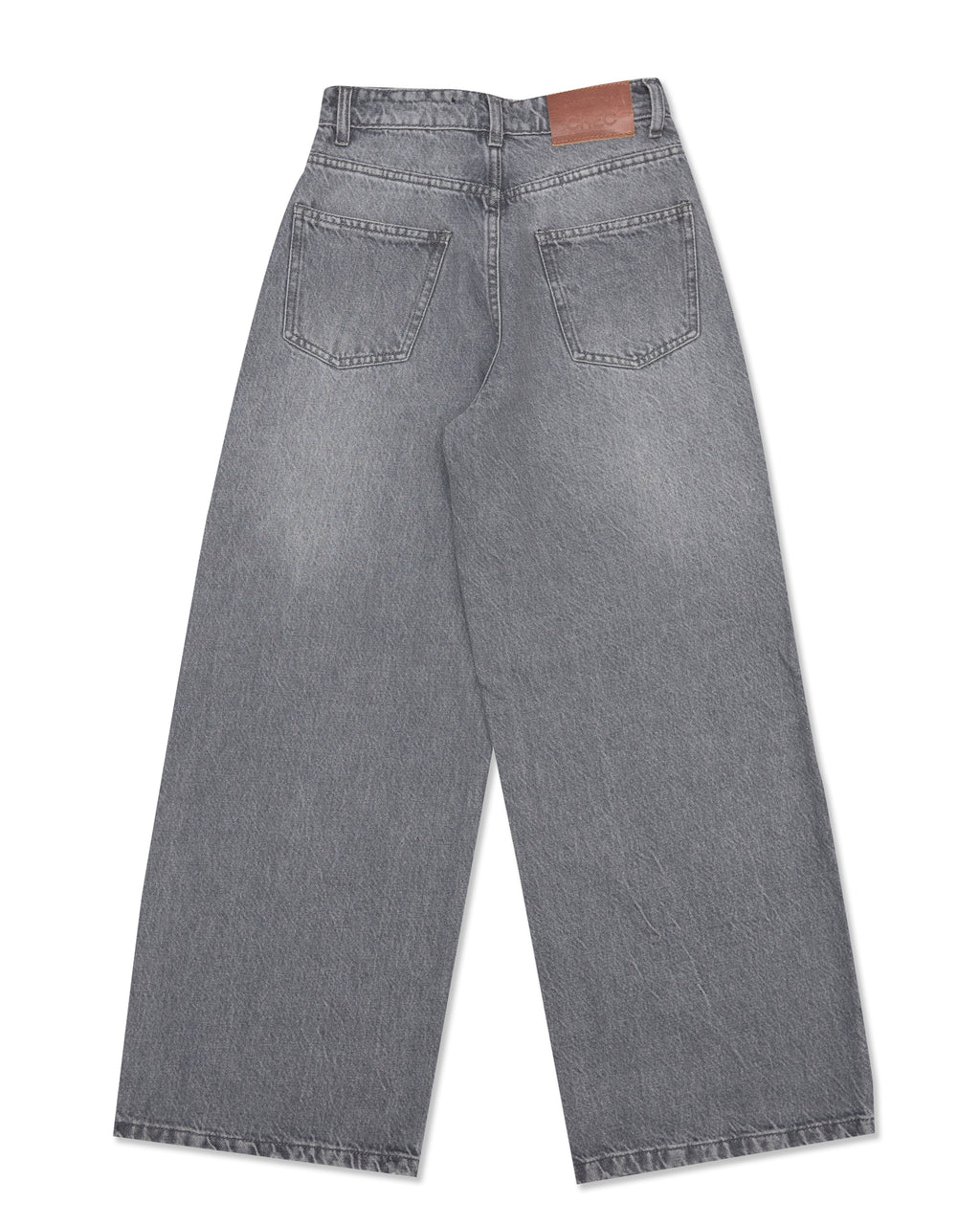 Wide Leg High Rise Jeans