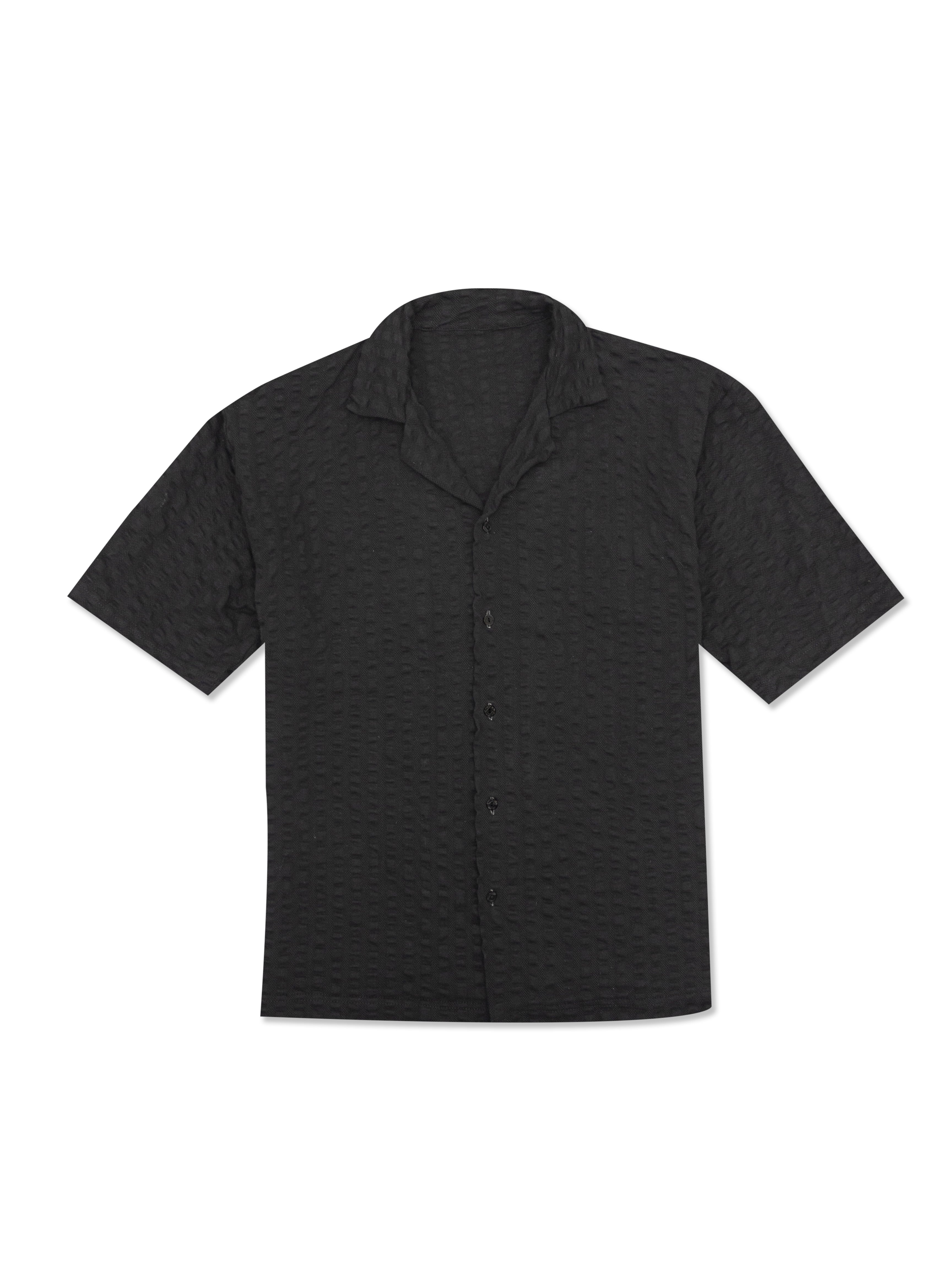 Relaxed Textured Shirt.