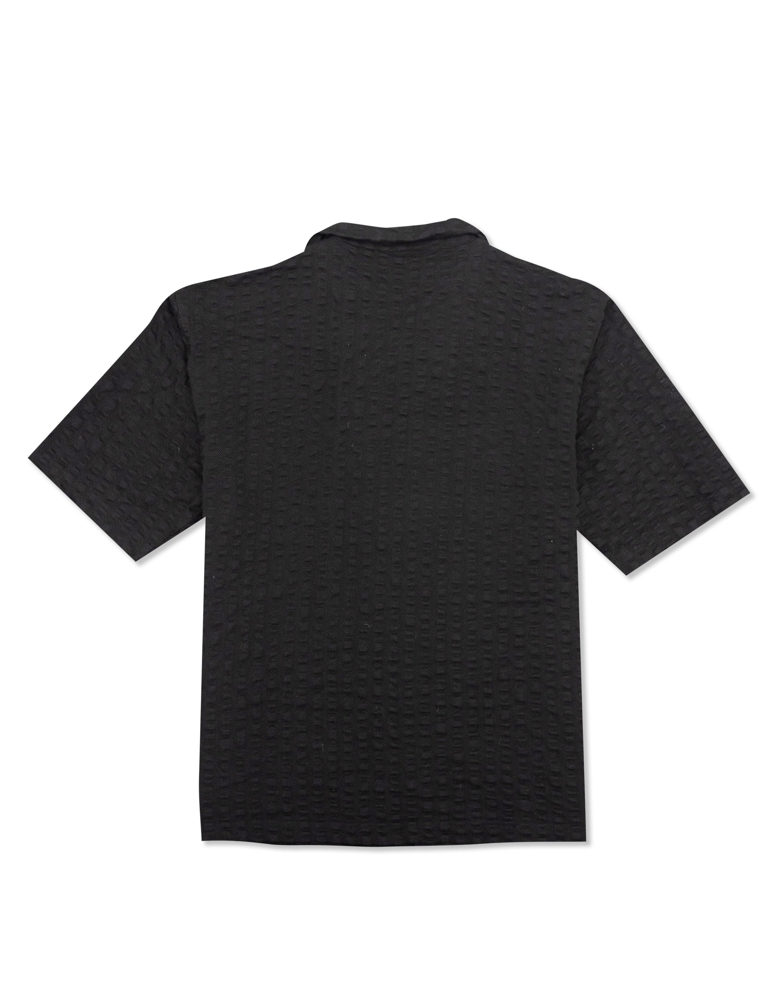 Relaxed Textured Shirt.