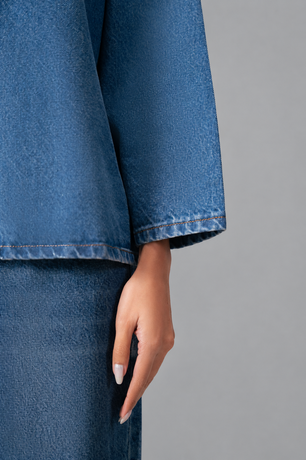 Denim Blouson jacket