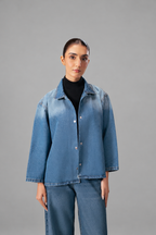 Denim Blouson jacket