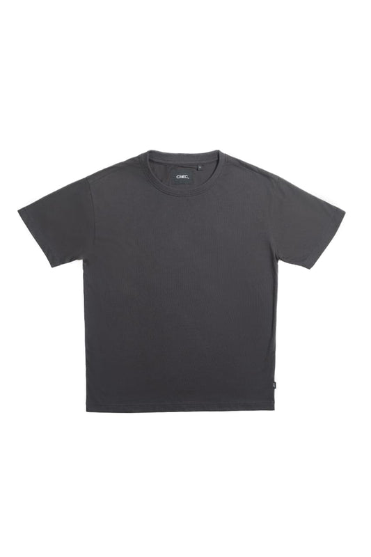 PREMIUM TEE CHARCOAL FLATLAY Black