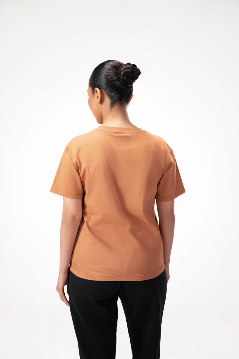 PREMIUM TEE RUST BACK VIEW Chocolate Martini