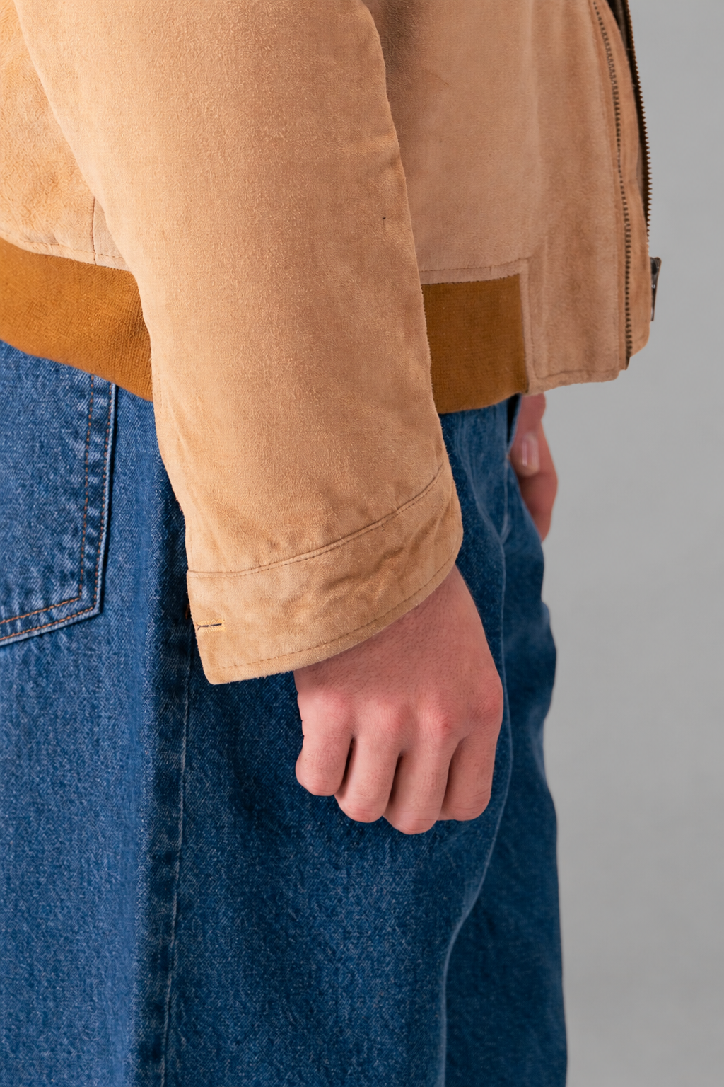 Luxury Suede Leather Jacket