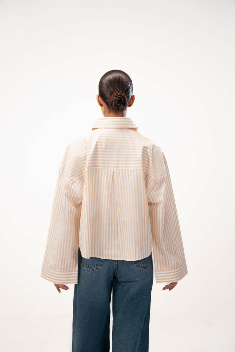 Antique Cream Stripe