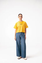 Boxy Crop Logo Tee - CHEC