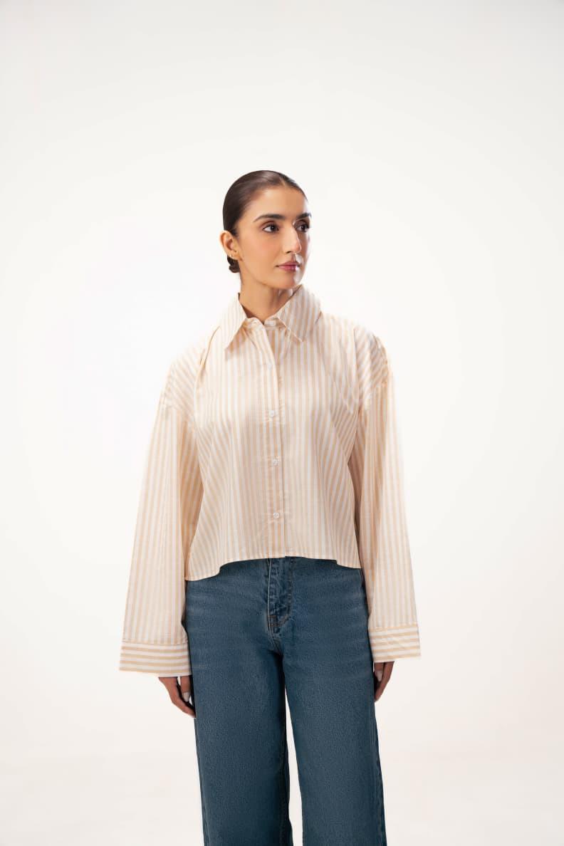 Boxy Crop Shirt - CHEC