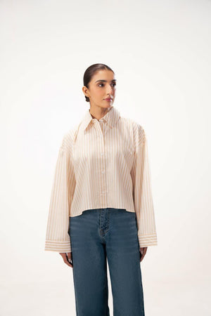 Antique Cream Stripe