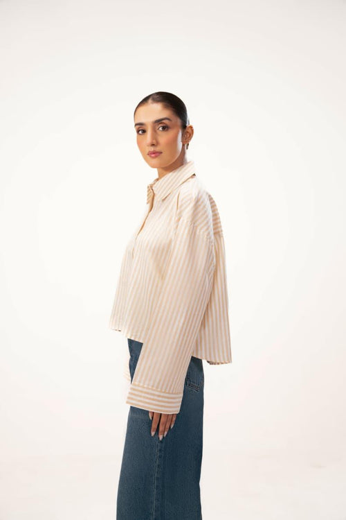 Boxy Crop Shirt - CHEC