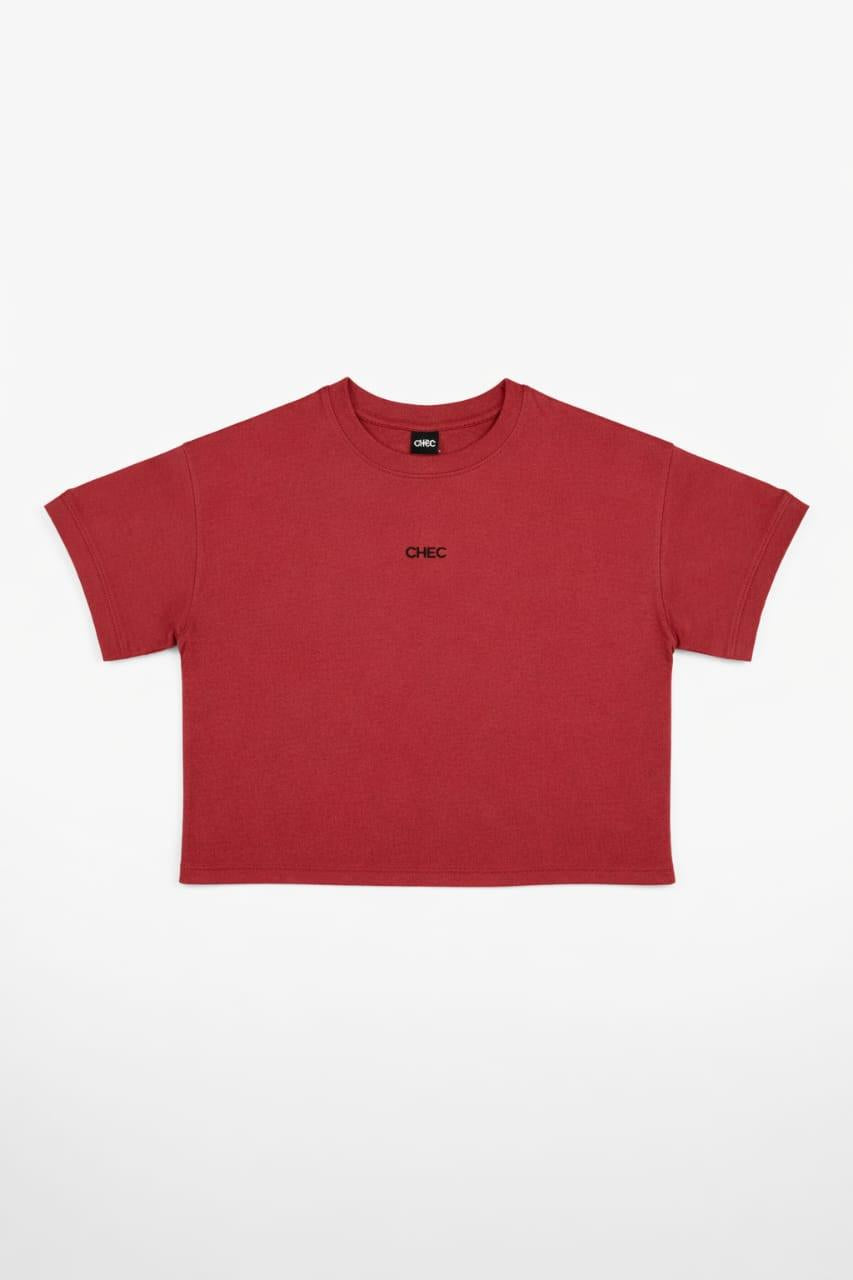 Boxy Crop Tee - CHEC
