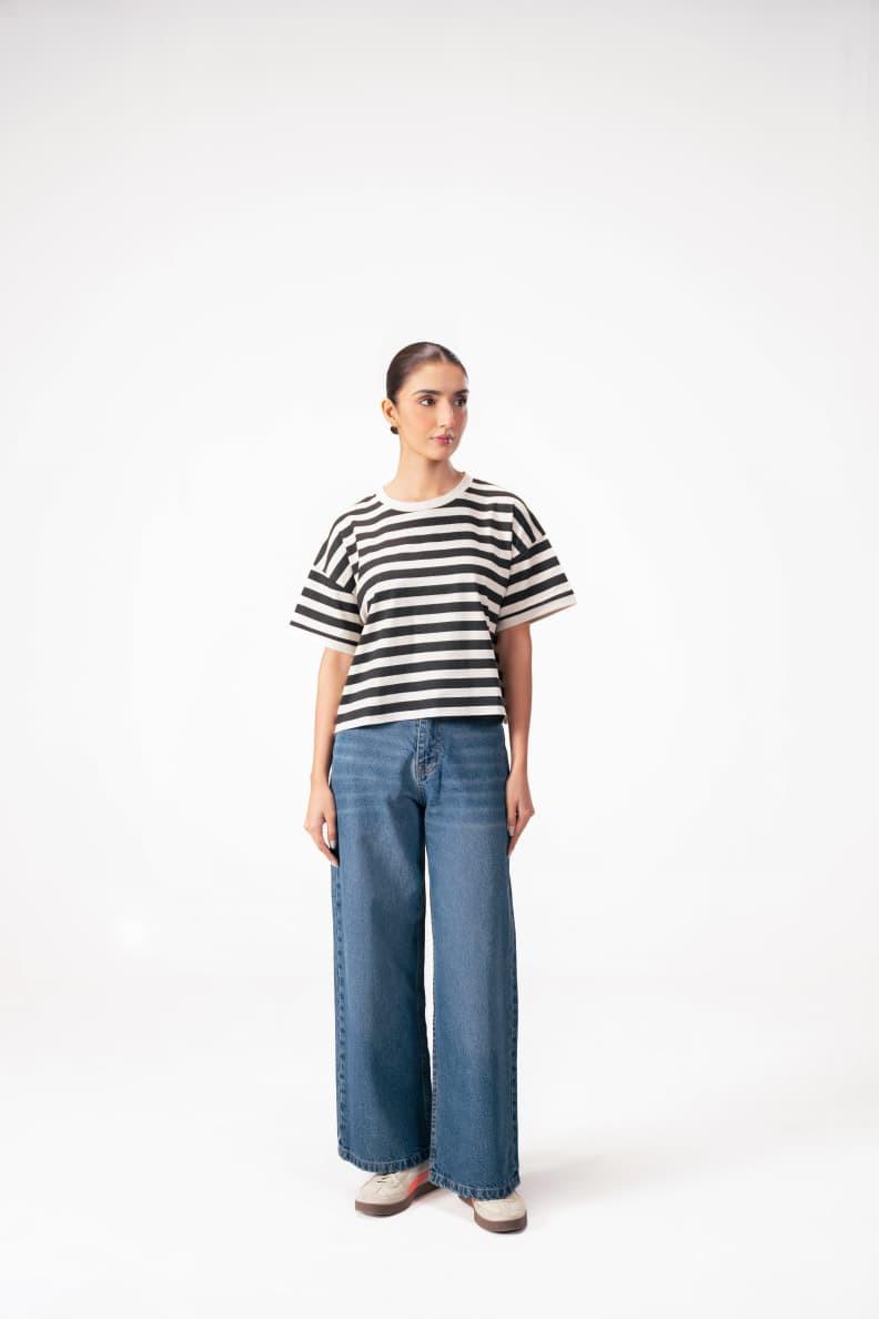 Boxy Crop Tee - CHEC