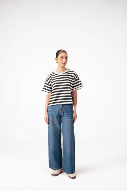 Boxy Crop Tee - CHEC
