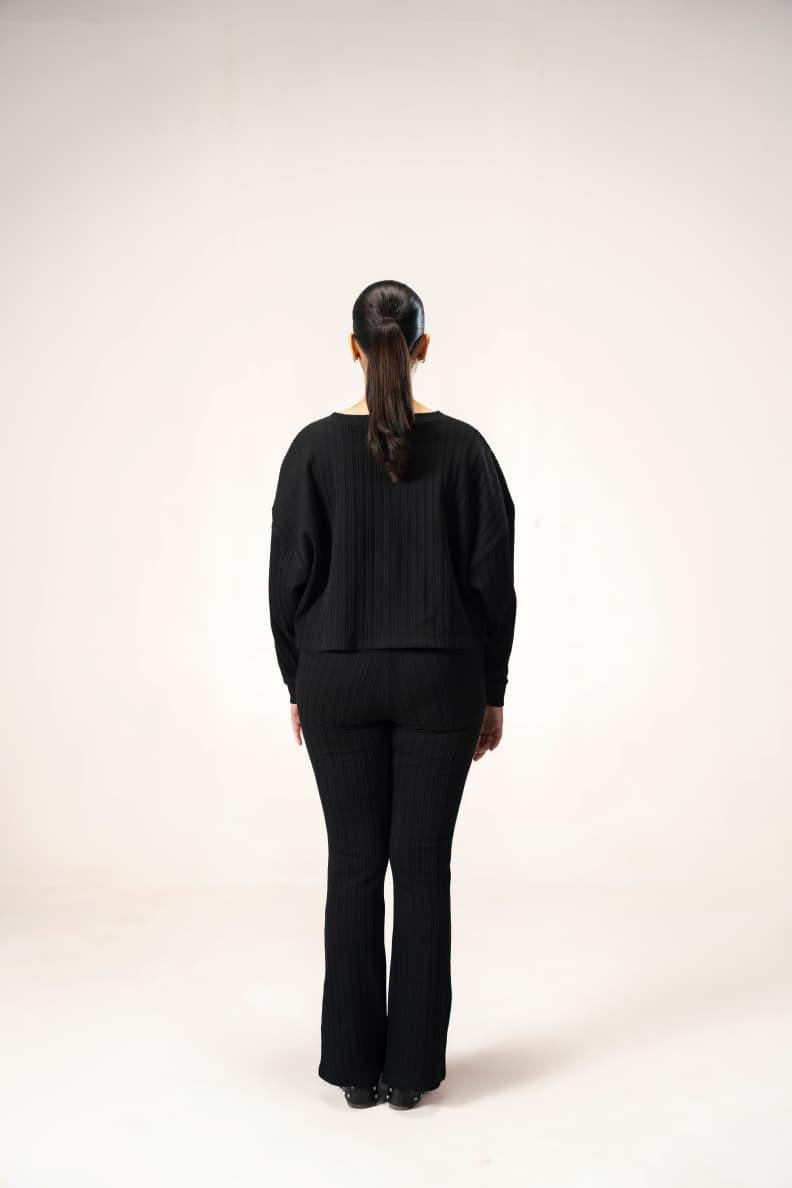 CABLE KNIT CO - ORD SET - CHEC