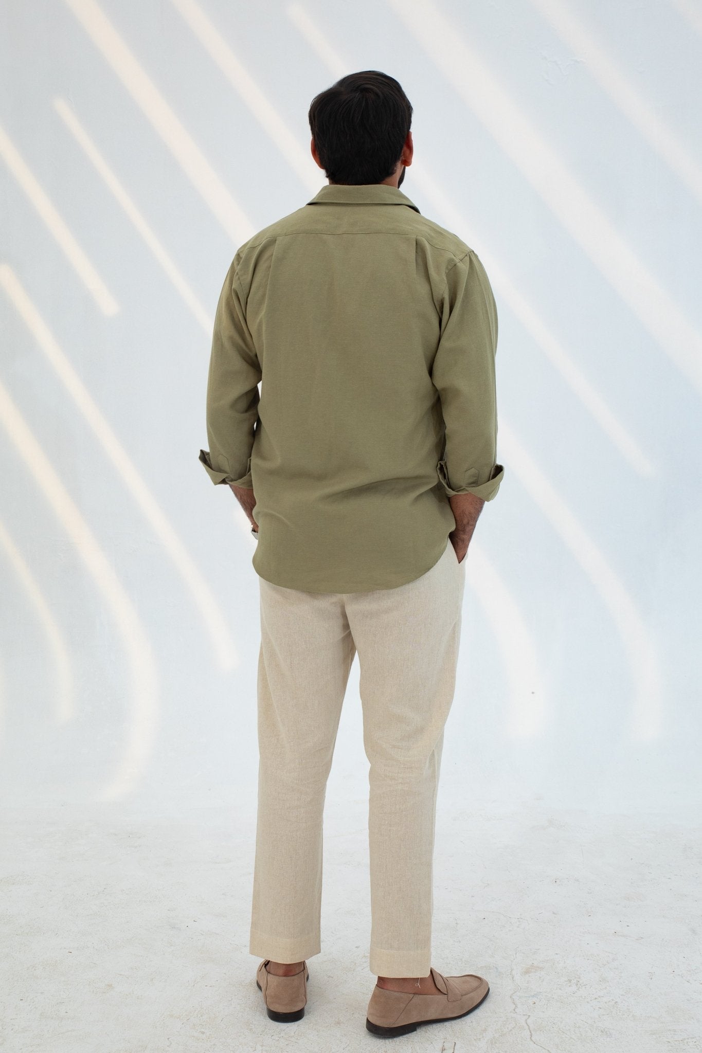 Casual Linen Shirt - CHEC