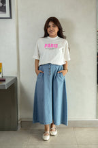 Denim Skirt - CHEC