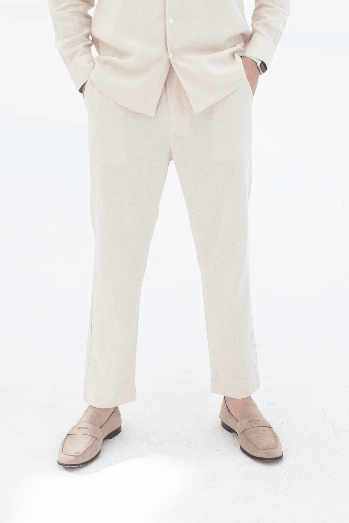Drift Linen Trouser - CHEC
