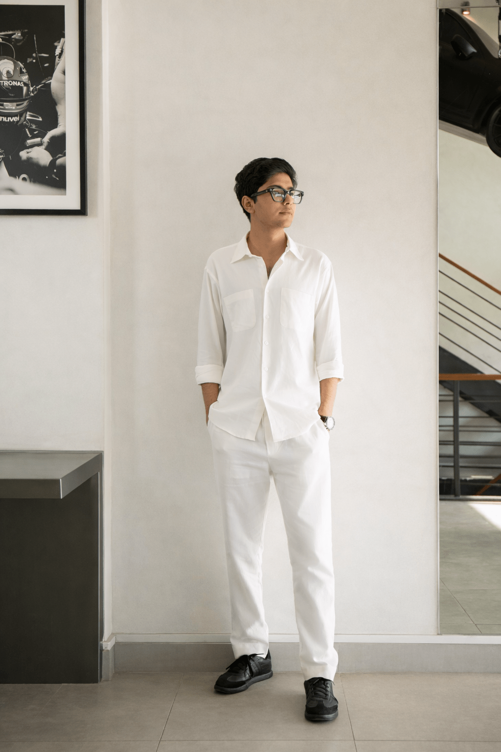 Drift Linen Trouser - CHEC