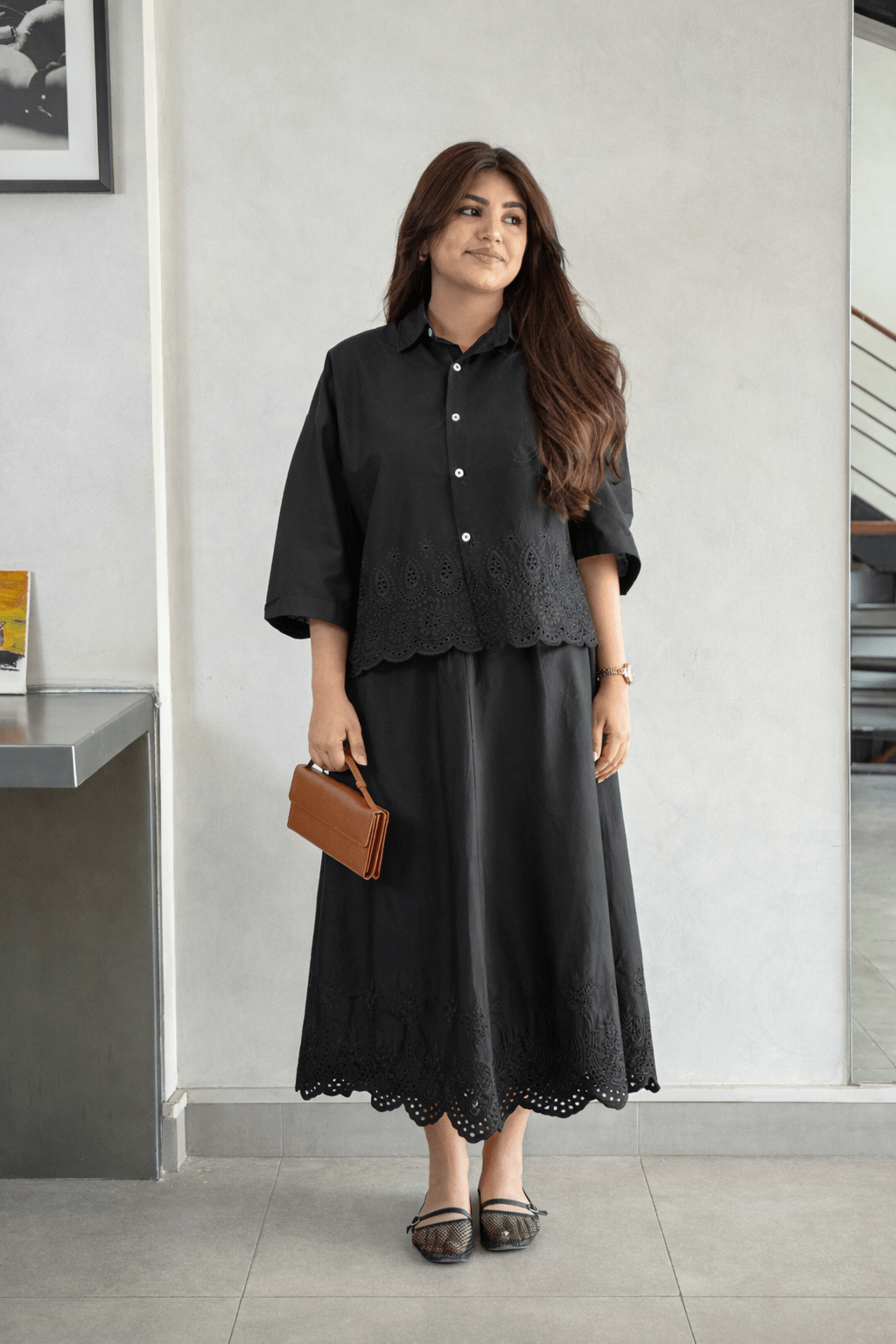 Effortless Embroidered Shirt - CHEC