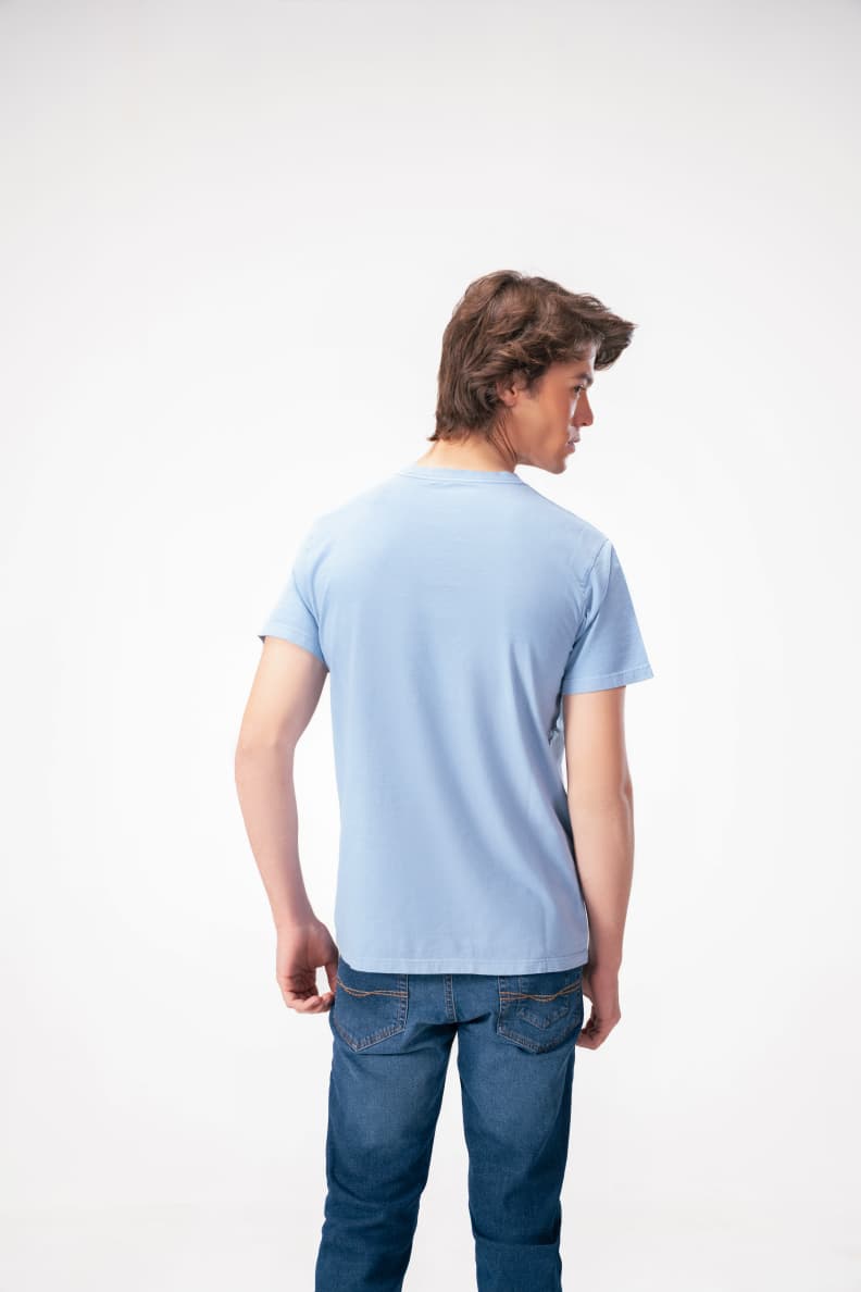 EVERYDAY WASHED POCKET TEE - CHEC