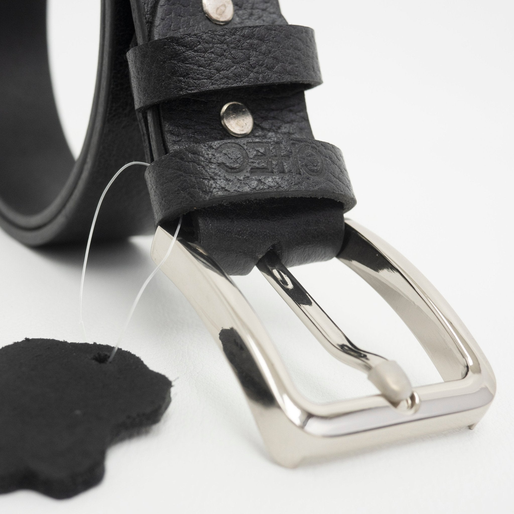 GL2 Classic Leather Belt - CHEC