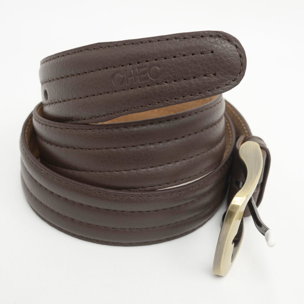 GL7 Classic Leather 40MM Belt - CHEC