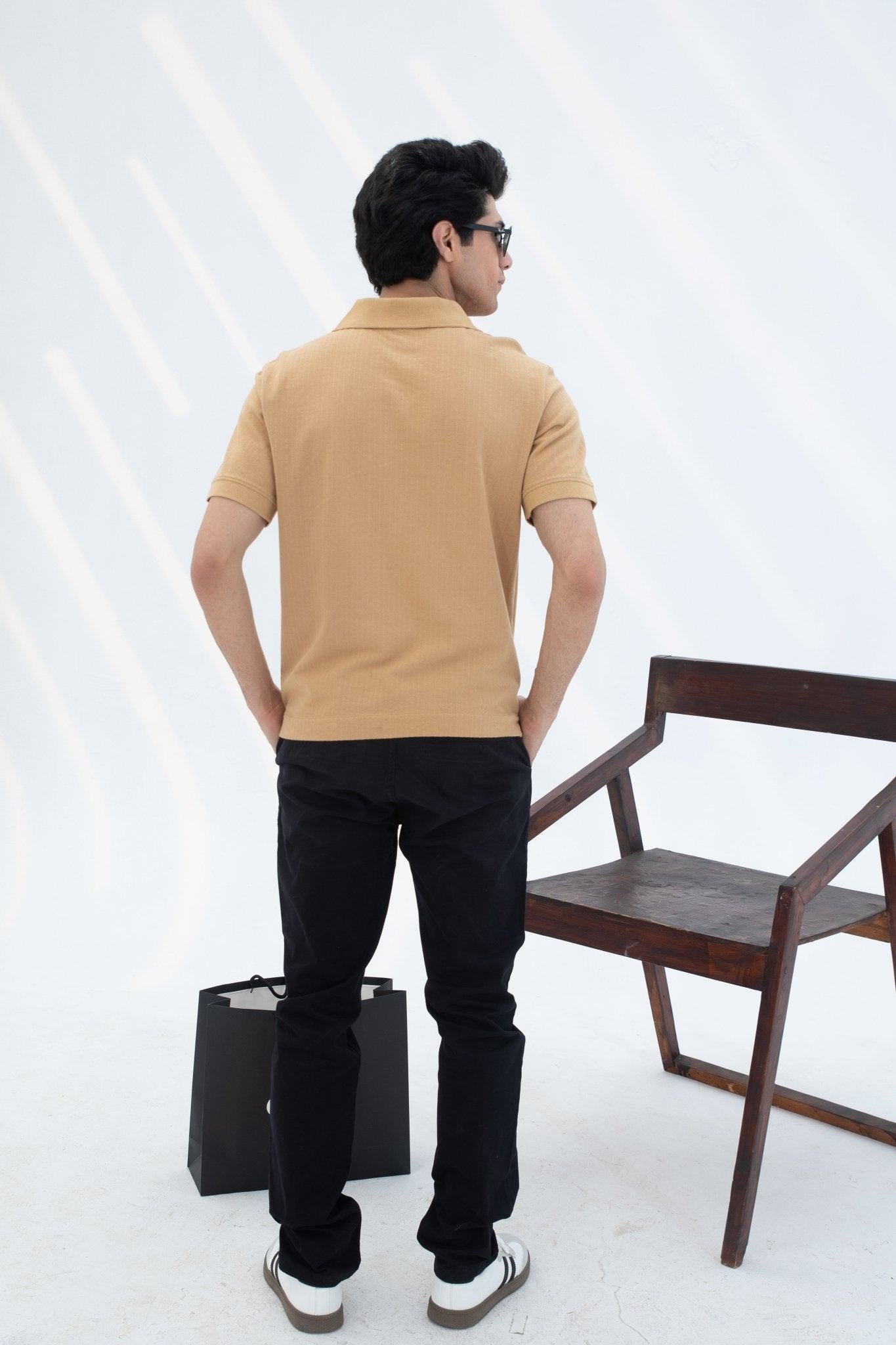 Jacquard Polo Shirt - CHEC