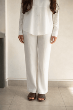 Linen Blend Shirt - CHEC