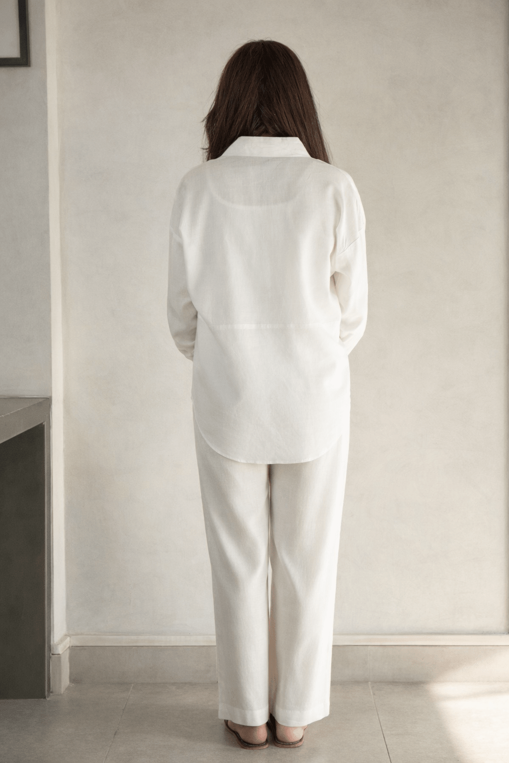 Linen Blend Shirt - CHEC