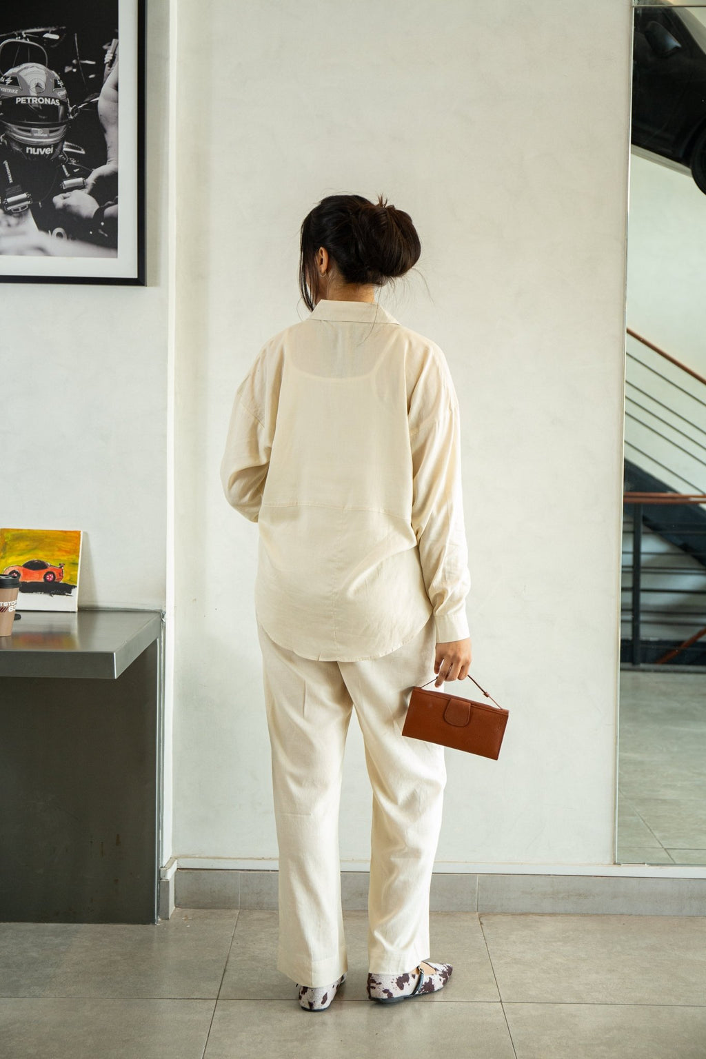 Linen Blend Shirt - CHEC