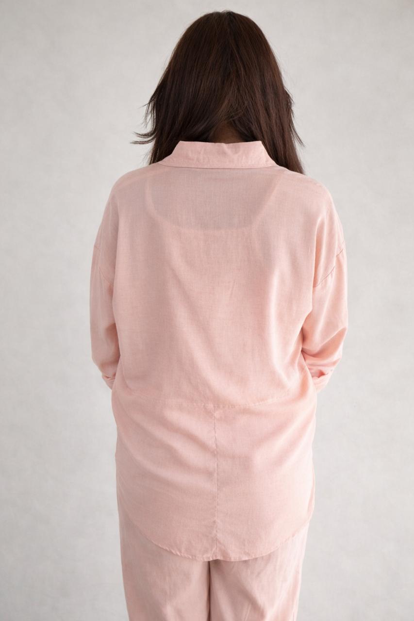 Linen Blend Trouser - CHEC