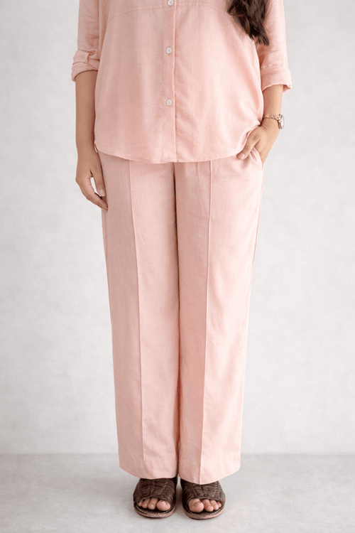 Linen Blend Trouser