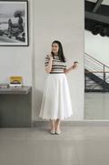 Midi Embroidered skirt - CHEC