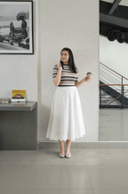 Midi Embroidered skirt - CHEC