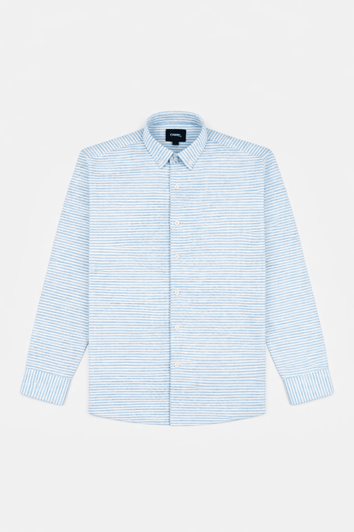Modern fit- Cotton Blend Shirt