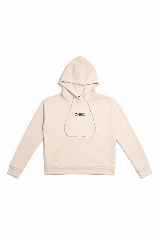 ON-THE-GO HOODIE Offwhite Flatlay Front Full Silver Lining