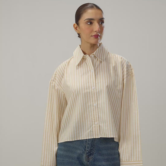 Antique Cream Stripe