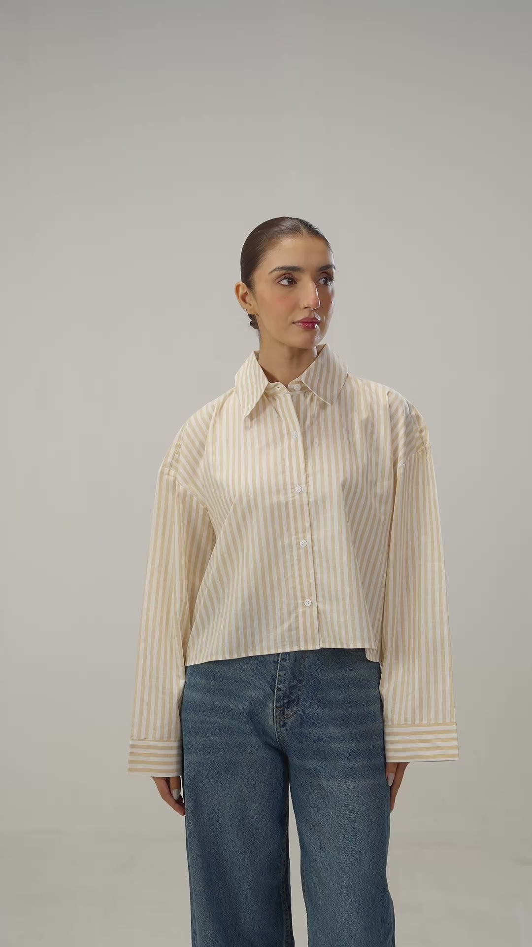 Antique Cream Stripe