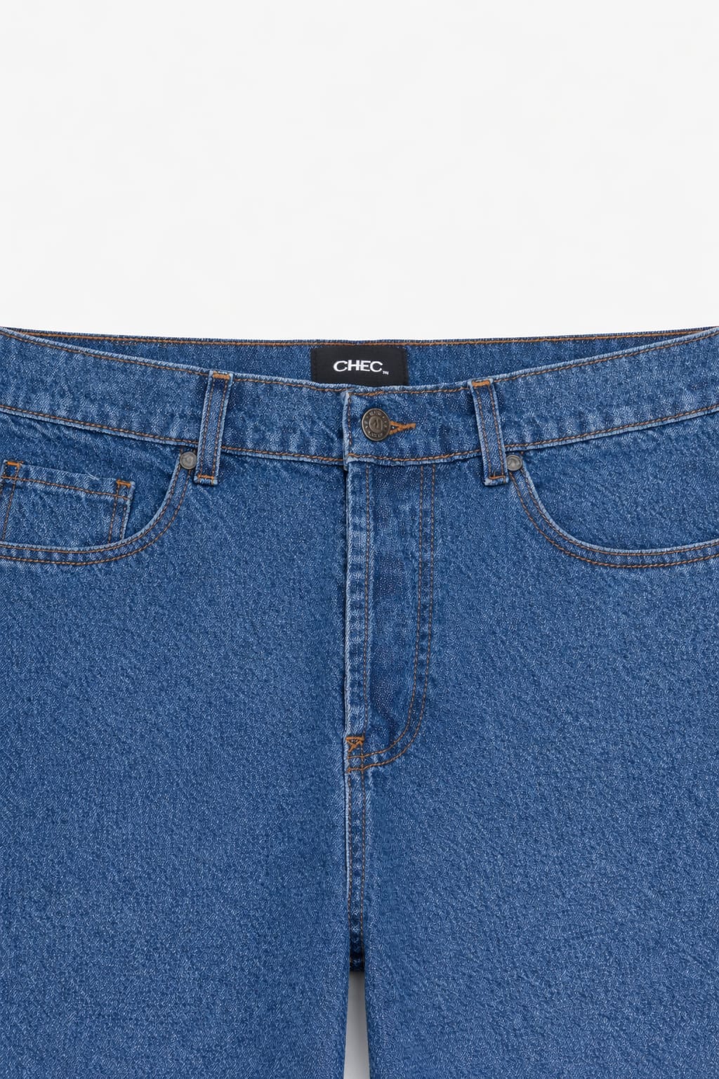 Relaxed Fit Jeans Waistband Closeup