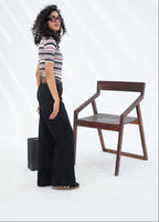 RETRO FLARED JEANS - CHEC